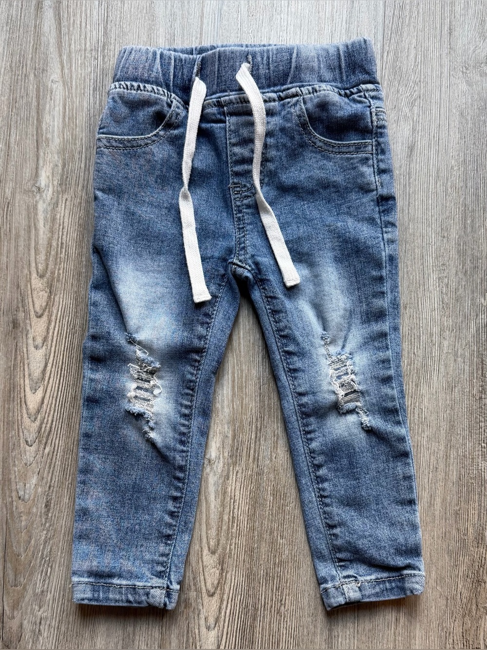 Little Bipsy Distressed Denim